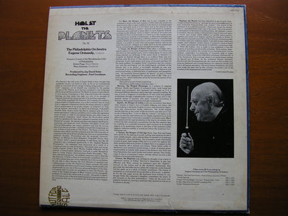 HOLST: THE PLANETS    ORMANDY / PHILADELPHIA ORCHESTRA   CRLI - 1921