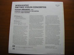 WIENIAWSKI: THE TWO VIOLIN CONCERTOS    PERLMAN / LONDON PHILHARMONIC / OZAWA    ASD 2870