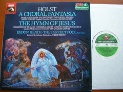 HOLST: A CHORAL FANTASIA / THE HYMN OF JESUS / EGDON HEATH   ECO / LPO / LSO / GROVES / PREVIN / IMOGEN HOLST   ESD 1783041