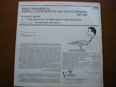 RACHMANINOV: PIANO CONCERTO No. 3    JANIS / BOSTON SYMPHONY / MUNCH   VICS 1032