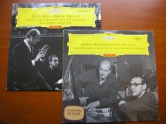 BARTOK: PIANO CONCERTOS Nos. 1 - 3 / RHAPSODY    GEZA ANDA / BERLIN RADIO SYMPHONY / FERENC FRICSAY   138 111 / 138 708