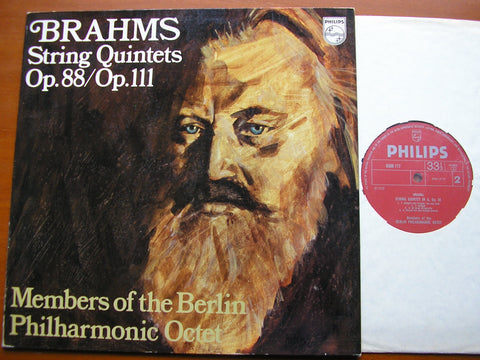 BRAHMS: STRING QUINTETS Op. 88 & Op. 111    MEMBERS OF THE BERLIN PHILHARMONIC OCTET    6500 177