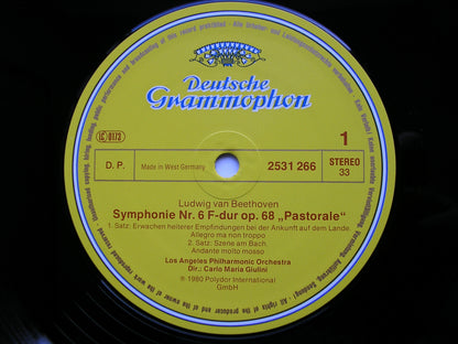 BEETHOVEN: SYMPHONY No. 6 'Pastoral'    GIULINI / LOS ANGELES PHILHARMONIC   2531 266