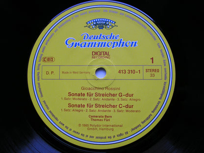 ROSSINI: STRING SONATAS Nos. 1 - 6   FURI / CAMERATA BERN    413 310