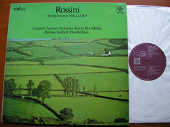 ROSSINI: STRING SONATAS Nos. 1 - 4     SLATFORD / ENGLISH CHAMBER ORCHESTRA / ANTONI ROS-MARBA    NEL 2017