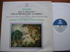 ROSSINI: STRING SONATAS Nos. 5 & 6 / VARIATIONS / SERENADE     SCIMIONE / I SOLOISTI VENETI     STU 70490