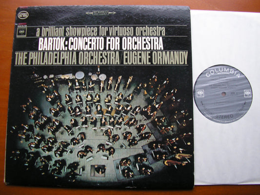 BARTOK: CONCERTO FOR ORCHESTRA      ORMANDY / PHILADELPHIA    MS 6626