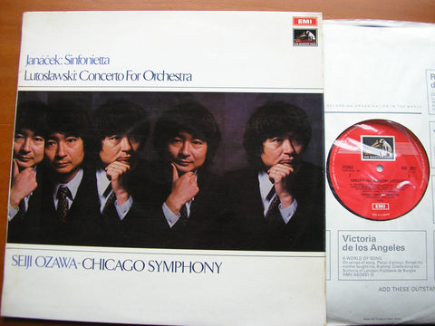 JANACEK: SINFONIETTA / LUTOSLAWSKI: CONCERTO FOR ORCHESTRA    OZAWA / CHICAGO SYMPHONY    ASD 2652