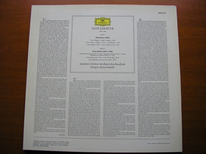 JANACEK: SINFONIETTA / TARAS BULBA    KUBELIK / BAVARIAN RADIO SYMPHONY   2530 075