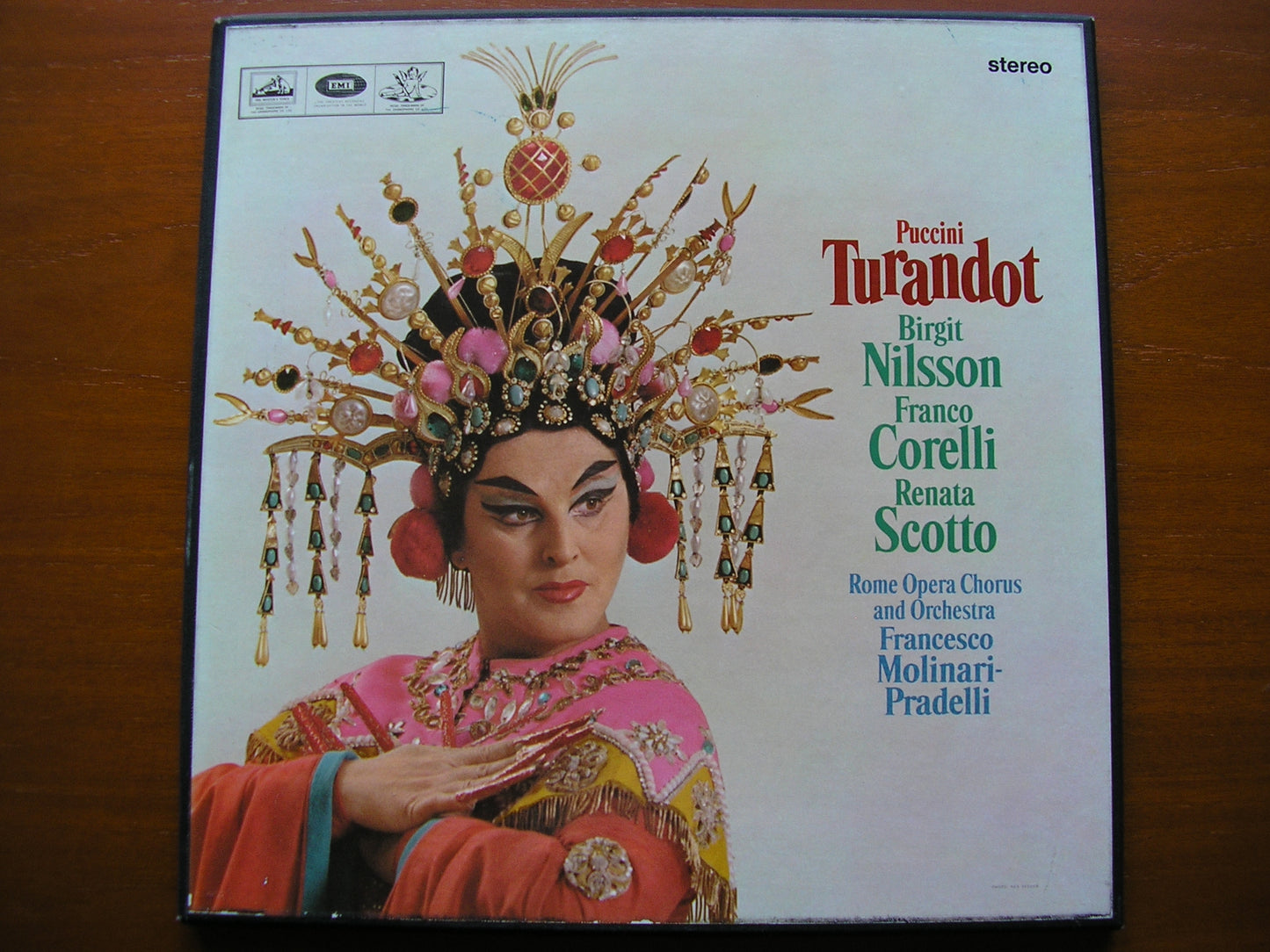 PUCCINI: TURANDOT   NILSSON / CORELLI / SCOTTO / ROME OPERA / MOLINARI - PRADELLI   SAN 159 - 161