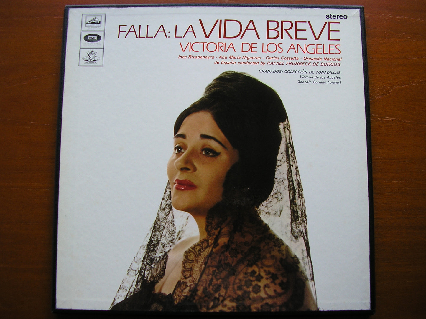 FALLA: LA VIDA BREVE / GRANADOS: COLECCION DE TONADILLAS   DE LOS ANGELES / COSSUTTA / HIGUERAS / SNO / DE BURGOS   SAN 157 - 8