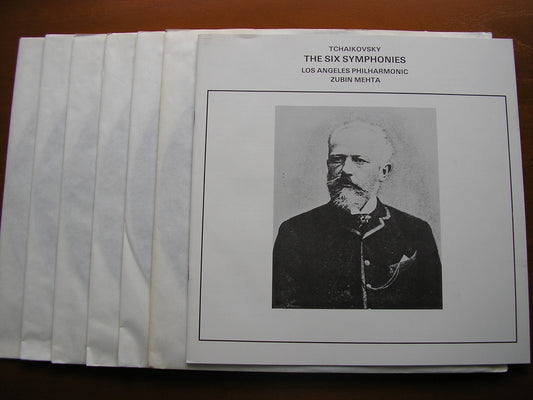 TCHAIKOVSKY: SIX SYMPHONIES   ZUBIN MEHTA / LOS ANGELES PHILHARMONIC    CSP 10
