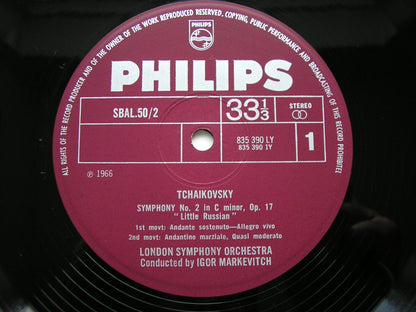 TCHAIKOVSKY: THE COMPLETE SYMPHONIES    MARKEVITCH / LONDON SYMPHONY  SBAL 50