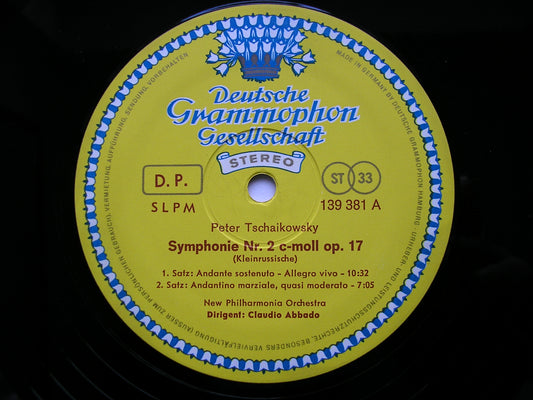 TCHAIKOVSKY: SYMPHONY No. 2 'Little Russian'    ABBADO / NEW PHILHARMONIA   139 381