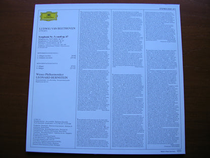 BEETHOVEN: SYMPHONY No. 5    BERNSTEIN / VIENNA PHILHARMONIC   2531 311