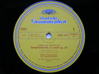BEETHOVEN: SYMPHONY No. 5    BERNSTEIN / VIENNA PHILHARMONIC   2531 311