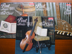 PURCELL: SONATAS Volumes 1 - 3   THE PURCELL QUARTET    ABRD 1287 / 1349 / 1401