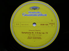 BRAHMS: SYMPHONY No. 2    ABBADO / BERLIN PHILHARMONIC   2530 125