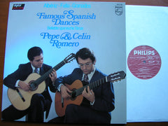 FAMOUS SPANISH DANCES    PEPE & CELIN ROMERO     6514 182