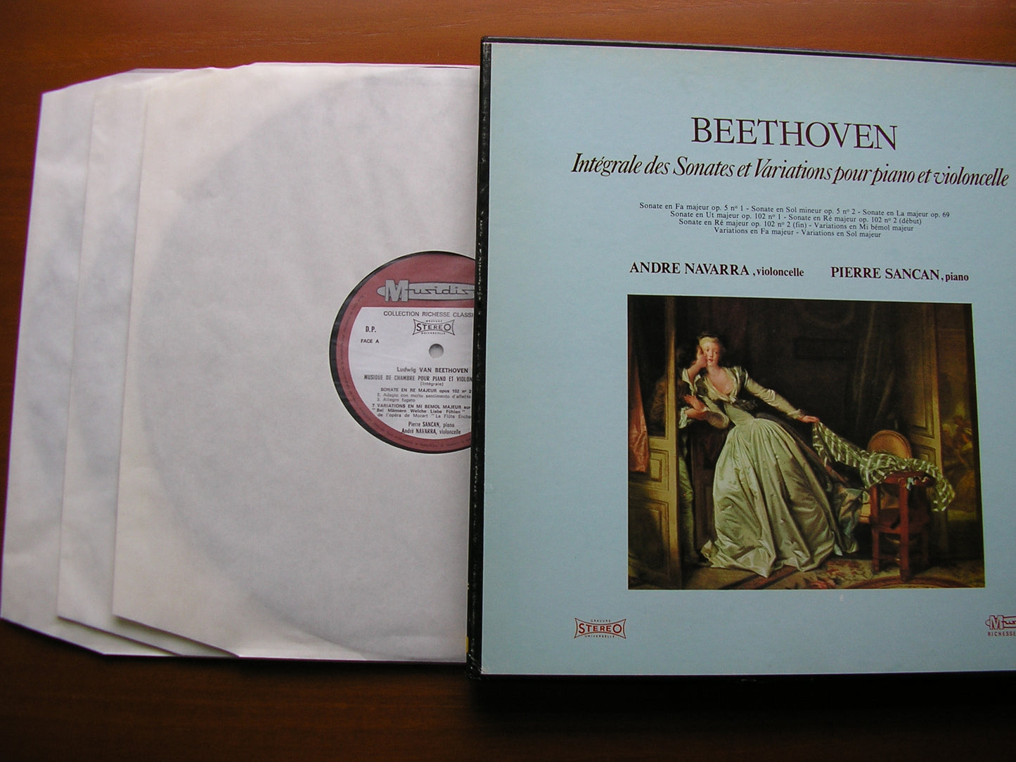 BEETHOVEN: THE COMPLETE SONATAS FOR CELLO & PIANO   NAVARRA / SANCAN   CRC 15