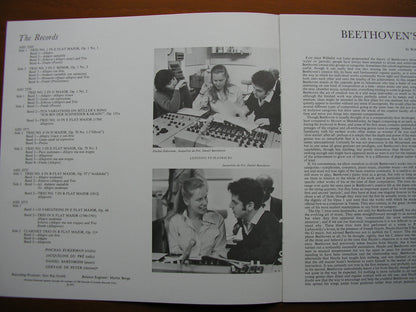 BEETHOVEN: THE PIANO TRIOS   DU PRE / BARENBOIM / ZUKERMAN    5 LP    SLS 789
