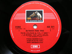 BEETHOVEN: THE PIANO TRIOS   DU PRE / BARENBOIM / ZUKERMAN    5 LP    SLS 789