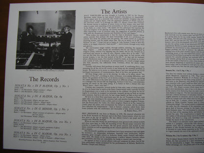 BEETHOVEN: THE CELLO SONATAS    TORTELIER / HEIDESIECK    2 LP   SLS 836
