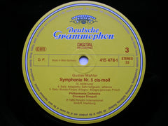 MAHLER: SYMPHONY No. 5 / SIX EARLY SONGS    WEIKL / PHILHARMONIA / SINOPOLI   2 LP     415 476