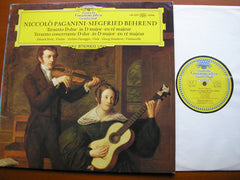 PAGANINI: TRIOS FOR GUITAR, VIOLIN, VIOLA & CELLO   BEHREND / DROLC / DONDERER / PASSAGGIO    139 370