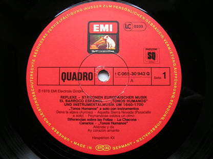 EL BARROCO ESPANOL: SONGS & INSTRUMENTAL MUSIC 1640 - 1700   ENSEMBLE HESPERION XX   065 30 942