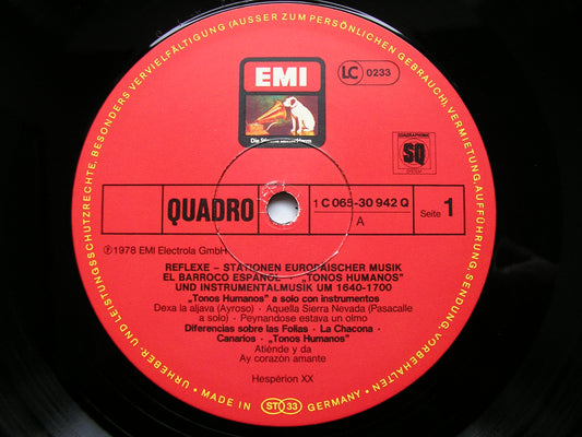 EL BARROCO ESPANOL: SONGS & INSTRUMENTAL MUSIC 1640 - 1700   ENSEMBLE HESPERION XX   065 30 942