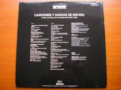 CANCIONES Y DANZAS DE ESPANA: SONGS & DANCES OF CERVANTES' TIME  ENSEMBLE HESPERION XX    063 30 939