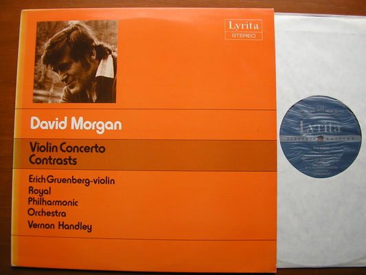 MORGAN: VIOLIN CONCERTO / CONTRASTS ERICH GRUENBERG / ROYAL PHILHARMONIC /  HANDLEY   SRCS 97