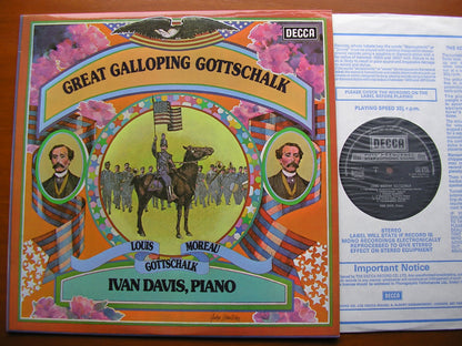 GOTTSCHALK: PASQUINADE / TOURNAMENT GALOP / MANCHEGA / THE BANJO IVAN DAVIS SXL 6725