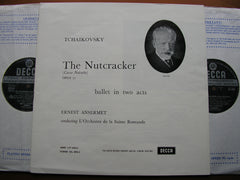 TCHAIKOVSKY: THE NUTCRACKER    ANSERMET / SUISSE ROMANDE   2LP   SXL 2092 - 3