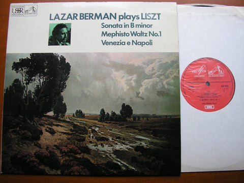 LAZAR BERMAN PLAYS LISZT: SONATA in B Minor / VENEZIA e NAPOLI / MEPHISTO WALTZ No.1  ASD 3228