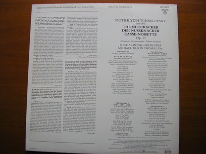 TCHAIKOVSKY: THE NUTCRACKER    TILSON THOMAS / PHILHARMONIA ORCHESTRA    2 LP    I2M42173