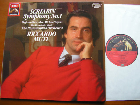 SCRIABIN: SYMPHONY No. 1      SOLOISTS / PHILADELPHIA ORCHESTRA / MUTI    27 0270