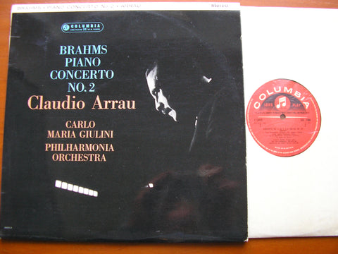 BRAHMS: PIANO CONCERTO No. 2    ARRAU / PHILHARMONIA / GIULINI   SAX 2466