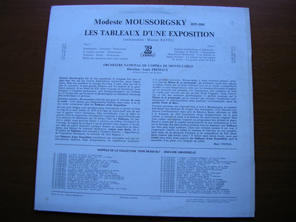 MUSSORGKSY: PICTURES AT AN EXHIBITION    FREMAUX / MONTE CARLO OPERA ORCHESTRA  EFM 8049