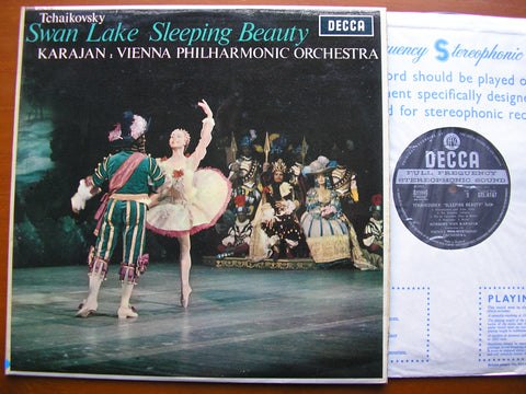 TCHAIKOVSKY: SWAN LAKE & SLEEPING BEAUTY SUITES    KARAJAN / VIENNA PHILHARMONIC    SXL 6187