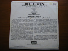 BEETHOVEN: PIANO CONCERTO No. 5 'Emperor'    KATCHEN / LONDON SYMPHONY / GAMBA   SXL 6109