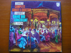 ROSSINI: STRING SONATAS Nos. 1 - 6 / BOTTESINI: GRAND DUO     I MUSICI   2 LP   6747 038