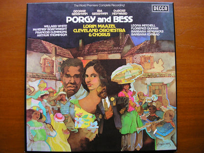 GERSHWIN: PORGY & BESS    WHITE / MITCHELL / CLEVELAND ORCHESTRA / MAAZEL    SET 609 - 11