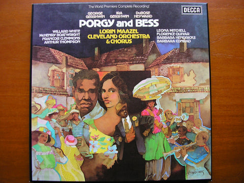 GERSHWIN: PORGY & BESS    WHITE / MITCHELL / CLEVELAND ORCHESTRA / MAAZEL    SET 609 - 11