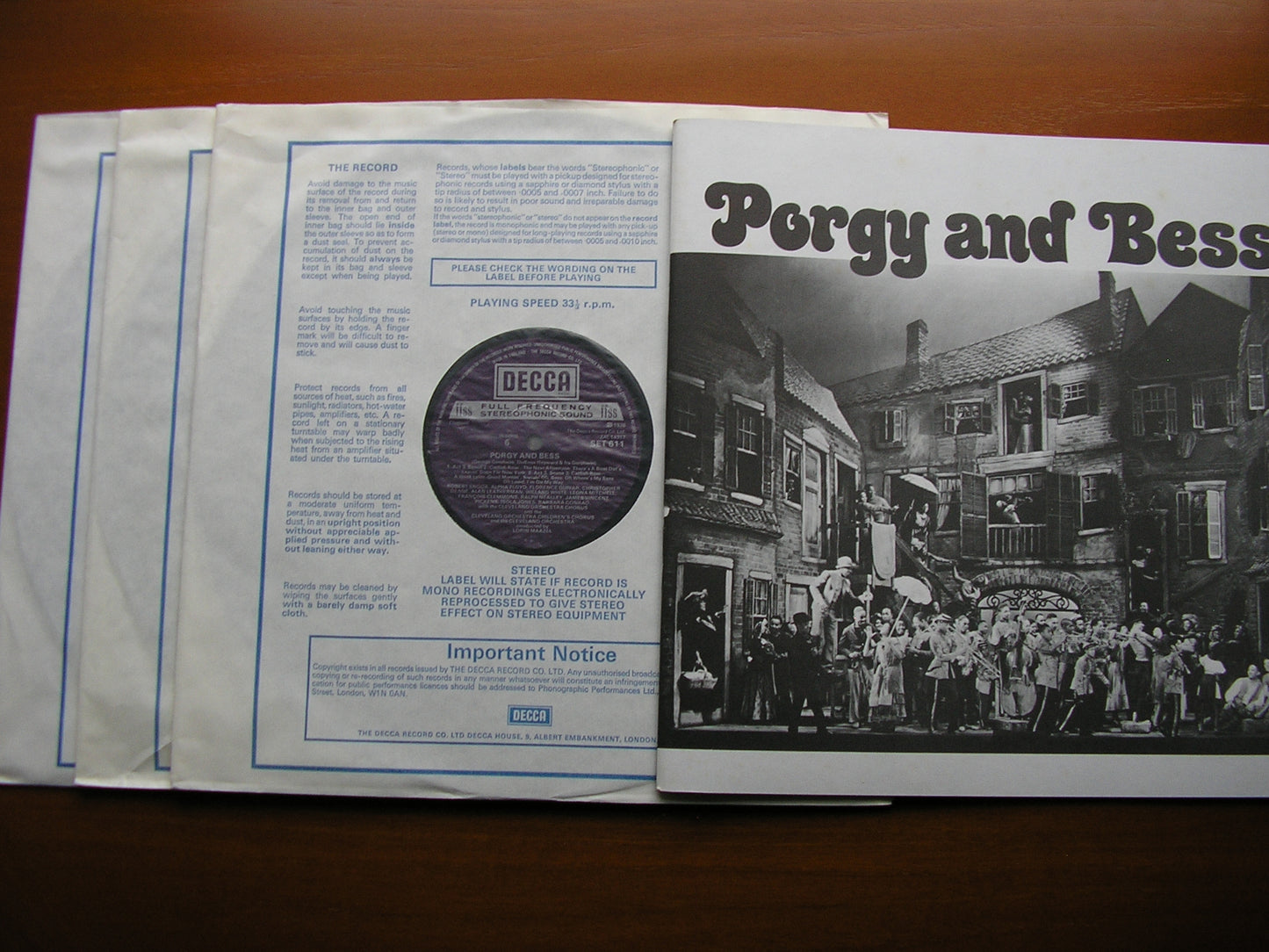 GERSHWIN: PORGY & BESS    WHITE / MITCHELL / CLEVELAND ORCHESTRA / MAAZEL    SET 609 - 11