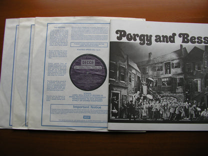 GERSHWIN: PORGY & BESS    WHITE / MITCHELL / CLEVELAND ORCHESTRA / MAAZEL    SET 609 - 11