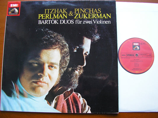 BARTOK: 44 DUOS FOR TWO VIOLINS ITZHAK PERLMAN / PINCHAS ZUKERMAN ASD 4011
