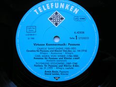 VIRTUOSO CHAMBER MUSIC FOR TROMBONE: SAINT-SAENS / WEBER / BERIO / KAGEL     ROSIN / LEVINE   6.42828