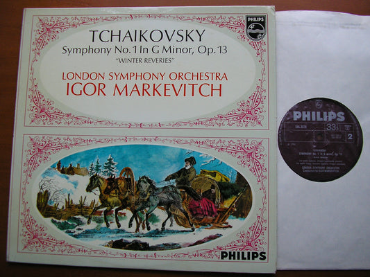 TCHAIKOVSKY: SYMPHONY No. 1 'Winter Reveries'   MARKEVITCH / LONDON SYMPHONY   SAL 3578